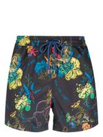 Paul Smith short de bain imprimé à lien de resserrage - Bleu - thumbnail