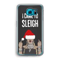 Came To Sleigh: Samsung Galaxy S6 Transparant Hoesje - thumbnail