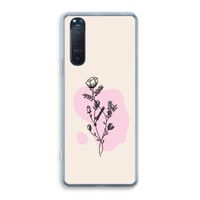 Roses are red: Sony Xperia 5 II Transparant Hoesje