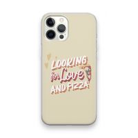 Pizza is the answer: iPhone 12 Pro Max Transparant Hoesje