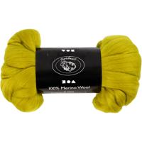 Creativ Company Merino wol, dikte 21 my, lemon, 100 gr/ 1 doos