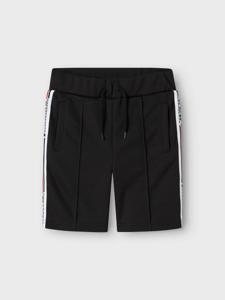 Name it zomer sweat short jongens - zwart - Nkmhakka