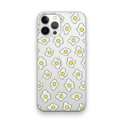 Spiegeleitjes: iPhone 12 Pro Max Transparant Hoesje