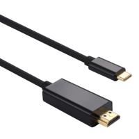 1.8m HDMI Male to USB-C / Type-C Male Adapter Cable For Galaxy S9 & S9 + & S8 & S8 + & Note 8 / HTC 10 / Huawei Mate 10 & Mate 10 Pro & P20 & P20 Pro