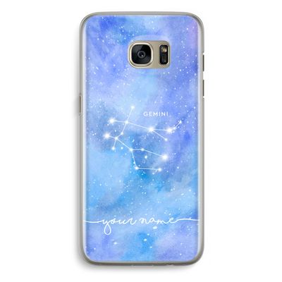 Sterrenbeeld - Licht: Samsung Galaxy S7 Edge Transparant Hoesje