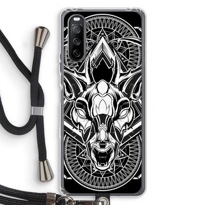 Oh Deer: Sony Sony Xperia 10 III Transparant Hoesje met koord