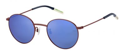 Tommy Hilfiger zonnebril 0030/S cat.3 panto staal rood/blauw Tommy Hilfiger zonnebril 0030/S cat.3 panto staal rood/blauw
