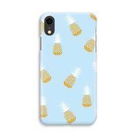 Ananasjes: iPhone XR Volledig Geprint Hoesje