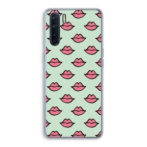 Lipjes: Oppo A91 Transparant Hoesje
