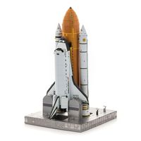 Metal Earth Space Shuttle Launch Kit Shuttle + Shuttledrager-set Montagekit - thumbnail
