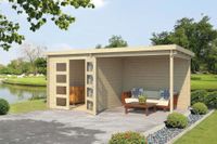 Outdoor Life Products | Tuinhuis met Overkapping Helena 472 x 230