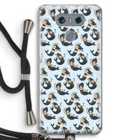 Zeemeermin: LG G6 Transparant Hoesje met koord