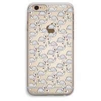 Zwanen: iPhone 6 Plus / 6S Plus Transparant Hoesje