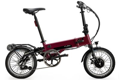 Flebi Supra 3.0 Elektrische Vouwfiets - Red Bordeaux