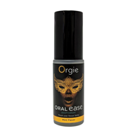 Orgie Oral Ease Deepthroat - Mond- en Keelspray - Munt Smaak - 0,5 fl oz / 15 ml