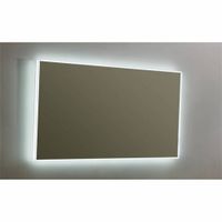 Spiegel Sanilux Mirror Infinity 120x70x4,5 cm Aluminium met LED Verlichting en Spiegelverwarming Sanilux - thumbnail