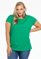 Yoek T-shirt kapmouwen | Groen | Maat 46/48 Yoek T-shirt kapmouwen | Groen | Maat 46/48