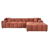 Sofa Cube Blush Fushion 3-zits + lounge rechts