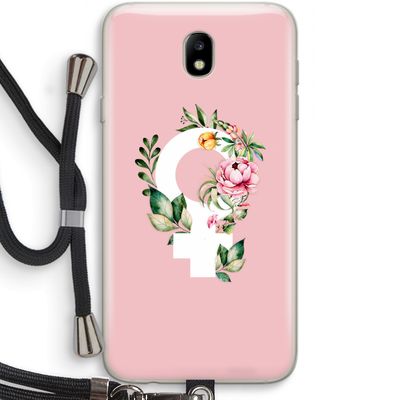 Venus: Samsung Galaxy J7 (2017) Transparant Hoesje met koord