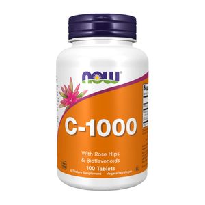 Vitamin C-1000 with Rose Hips & Bioflavonoids 100tabl