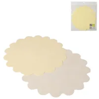 Placemat papier ivoorkleurig 35 cm 10 stuks | 24 stuks