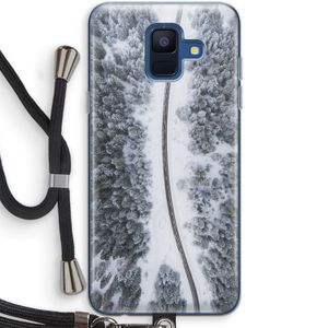 Snøfall: Samsung Galaxy A6 (2018) Transparant Hoesje met koord