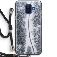 Snøfall: Samsung Galaxy A6 (2018) Transparant Hoesje met koord