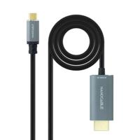Kabel USB-C naar HDMI NANOCABLE 10.15.5162 1,8 m Zwart 8K Ultra HD