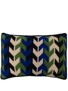 colville coussin Arrow en jacquard - Noir