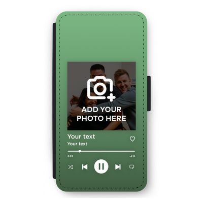Music Player: iPhone 12 Pro Max Flip Hoesje