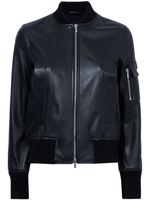 Proenza Schouler White Label veste bomber en cuir - Noir - thumbnail