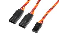 Y-kabel "HD silicone verdrild" JR/Hitec, 22AWG, 30cm (1st) - thumbnail