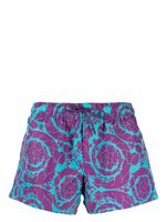 Versace short de bain à imprimé Barocco - Violet