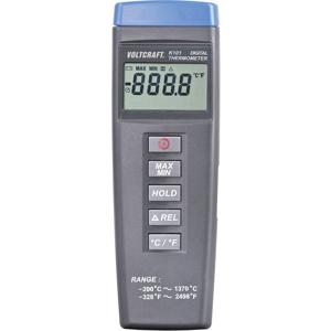 VOLTCRAFT K101 Temperatuurmeter -200 - +1370 °C Sensortype K