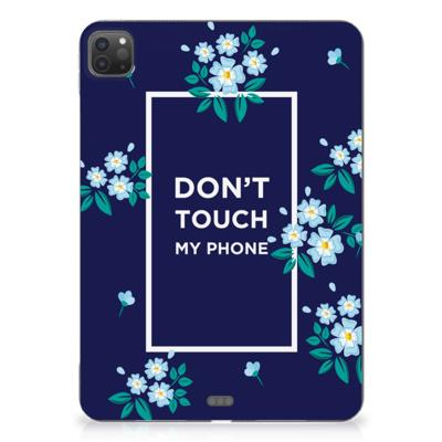 iPad Pro 11 (2024) Print Case Flowers Blue DTMP iPad Pro 11 (2024) Print Case Flowers Blue DTMP