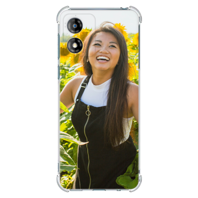 Anti-Shock Back Cover Hoesje Ontwerpen - Motorola Moto E13