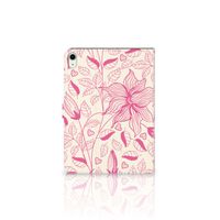 iPad Air (2020/2022) 10.9 inch Tablet Cover Pink Flowers - thumbnail