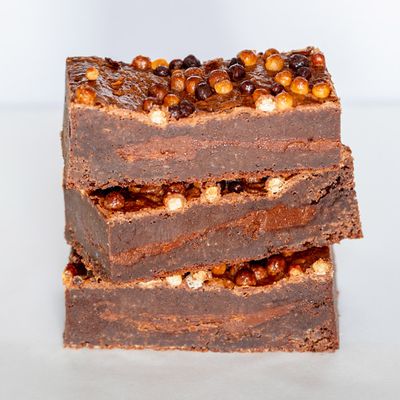 Nutella Brownie Box - 12 Brownies Per Post - Brievenbus Pakket - Box Brownies - Nutella hazelnoot pasta - Wit - Puur - Melk chocolade - Cadeau