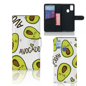 Samsung Galaxy M21 | M30s Leuk Hoesje Avocado Singing