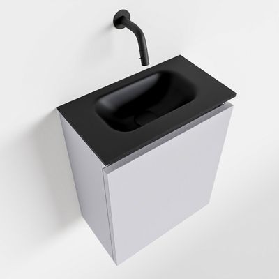 Toiletmeubel Mondiaz Ture | 40 cm | Meubelkleur Cale | Eden wastafel Urban Midden | Zonder kraangat