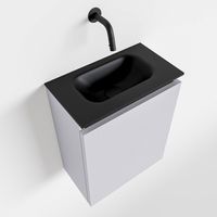 Toiletmeubel Mondiaz Ture | 40 cm | Meubelkleur Cale | Eden wastafel Urban Midden | Zonder kraangat