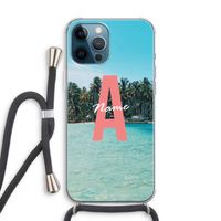 Pacific Dream: iPhone 12 Pro Transparant Hoesje met koord