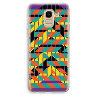 Skew Bee 2: Samsung Galaxy J6 (2018) Transparant Hoesje