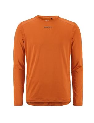 Craft ADV Essence 2 hardloopshirt lange mouw oranje heren