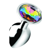 XR Brands Rainbow Prism - Butt Plug - Small