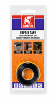 Griffon Repair Tape Zwart | Rol | 3 m x 25 mm - 6311783