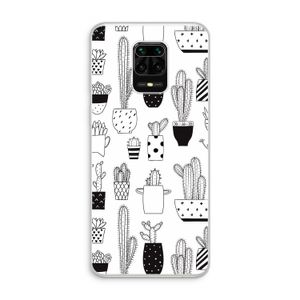 Cactusmotief: Xiaomi Redmi Note 10 Lite Transparant Hoesje