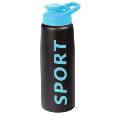 Bidon drinkfles/waterfles kobalt blauw 850 ml