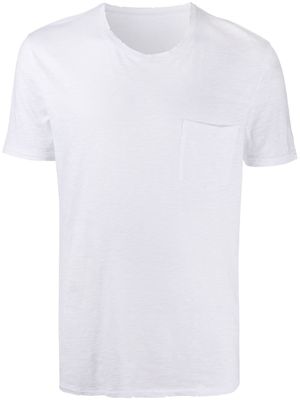 Zadig&Voltaire t-shirt à effet usé - Blanc