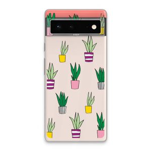 Sanseveria: Google Pixel 6 Transparant Hoesje